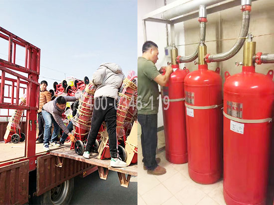 消防二氧化碳气体灭火系统安装使用