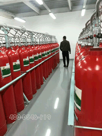 数据中心安装七氟丙烷气体灭火如何选用钢瓶?